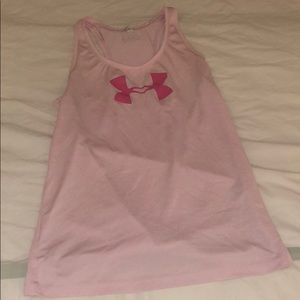 Light pink Under Armour tank top